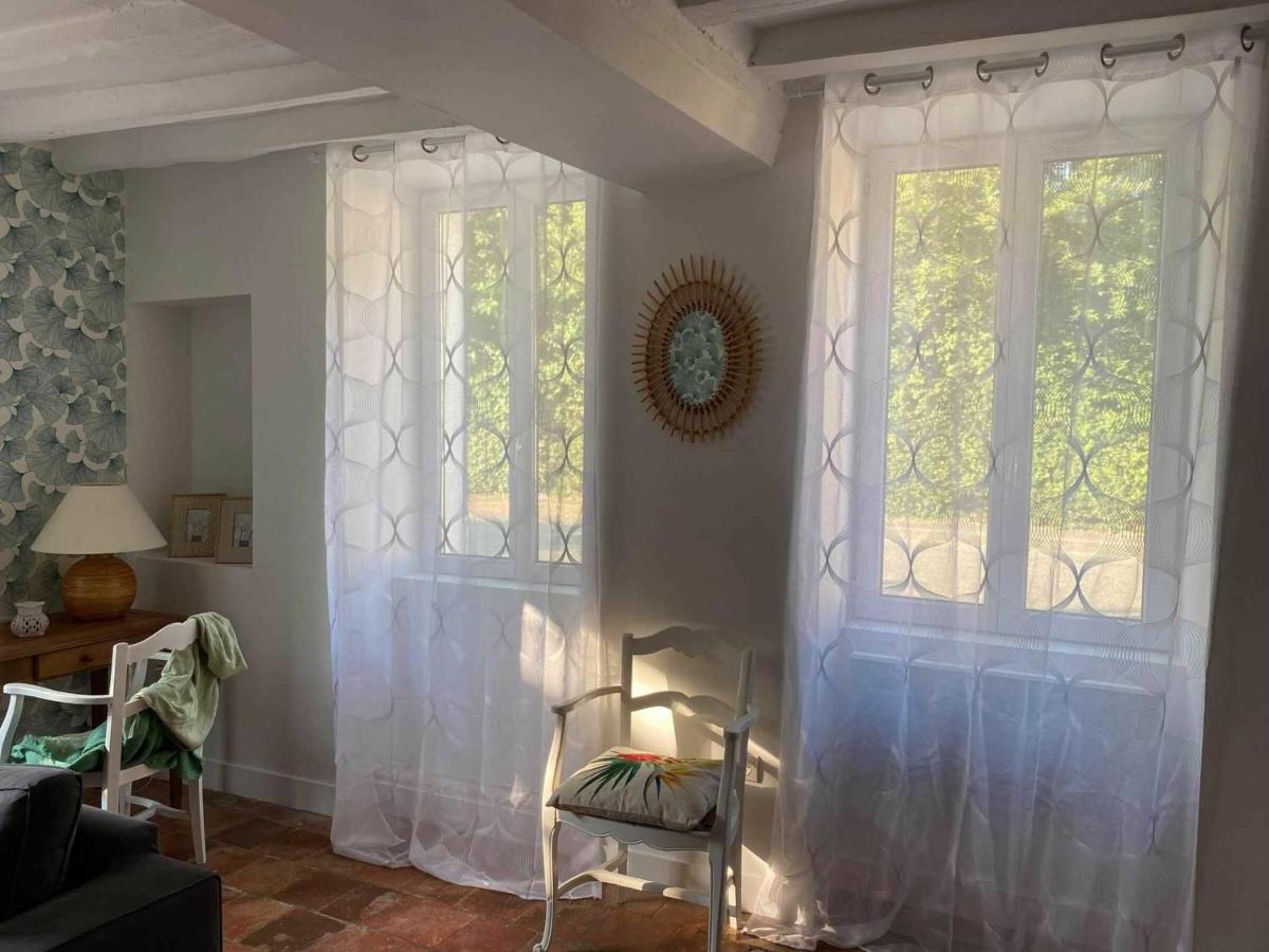 Maison De Village Avec Jardin, Parc Prive Et Box Fibre, Animaux Bienvenus, A 15 Min Du Mans - Fr-1-410-333 Mézières-sous-Lavardin المظهر الخارجي الصورة